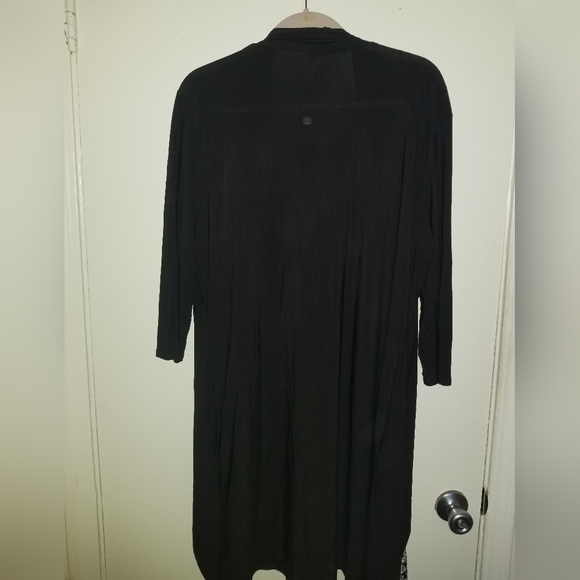 *NWT* Tiffany & Grey ¾ Sleeve Solid Jacket Mock 2Fer Dress - Picture 5 of 7